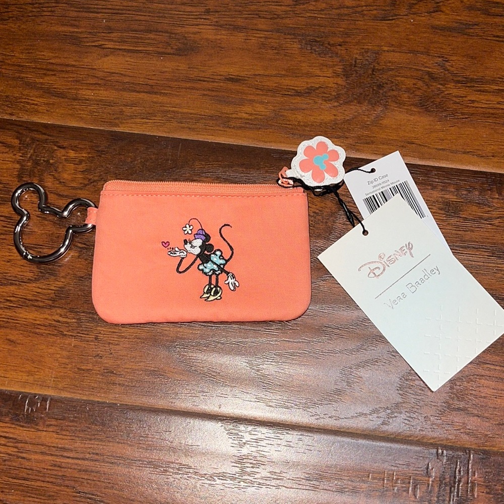 Vera Bradley x Disney zip ID case